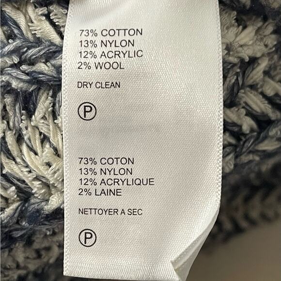 Tommy Bahama Slouchy Relaxed Shrug/cardigan, Indigo, Beach, Lounge Vacation S/M - Picture 7 of 8